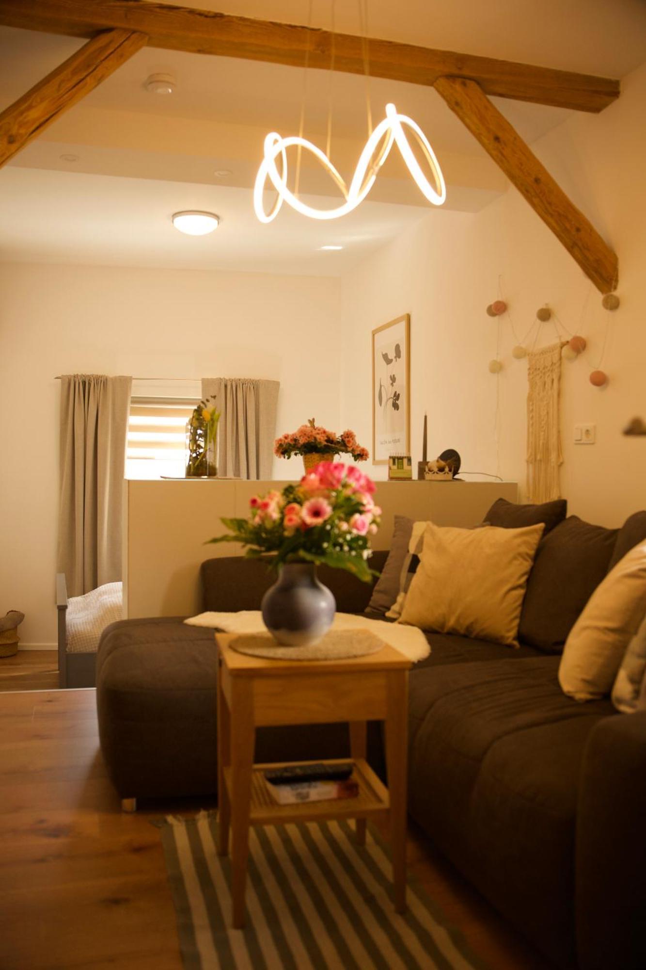 Charmantes Luxus Maisonette- Apartement バート・ヘルスフェルト エクステリア 写真