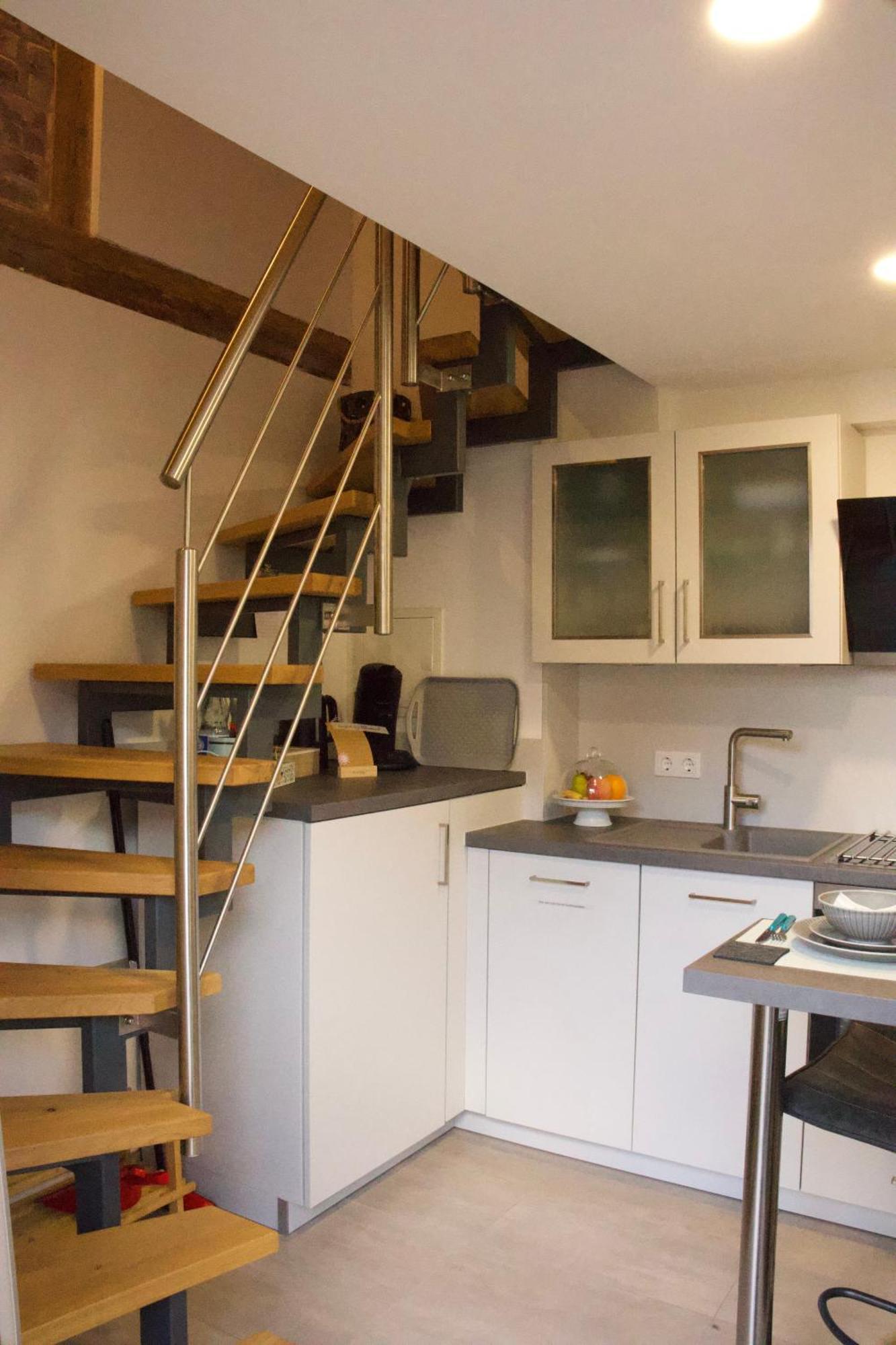 Charmantes Luxus Maisonette- Apartement バート・ヘルスフェルト エクステリア 写真