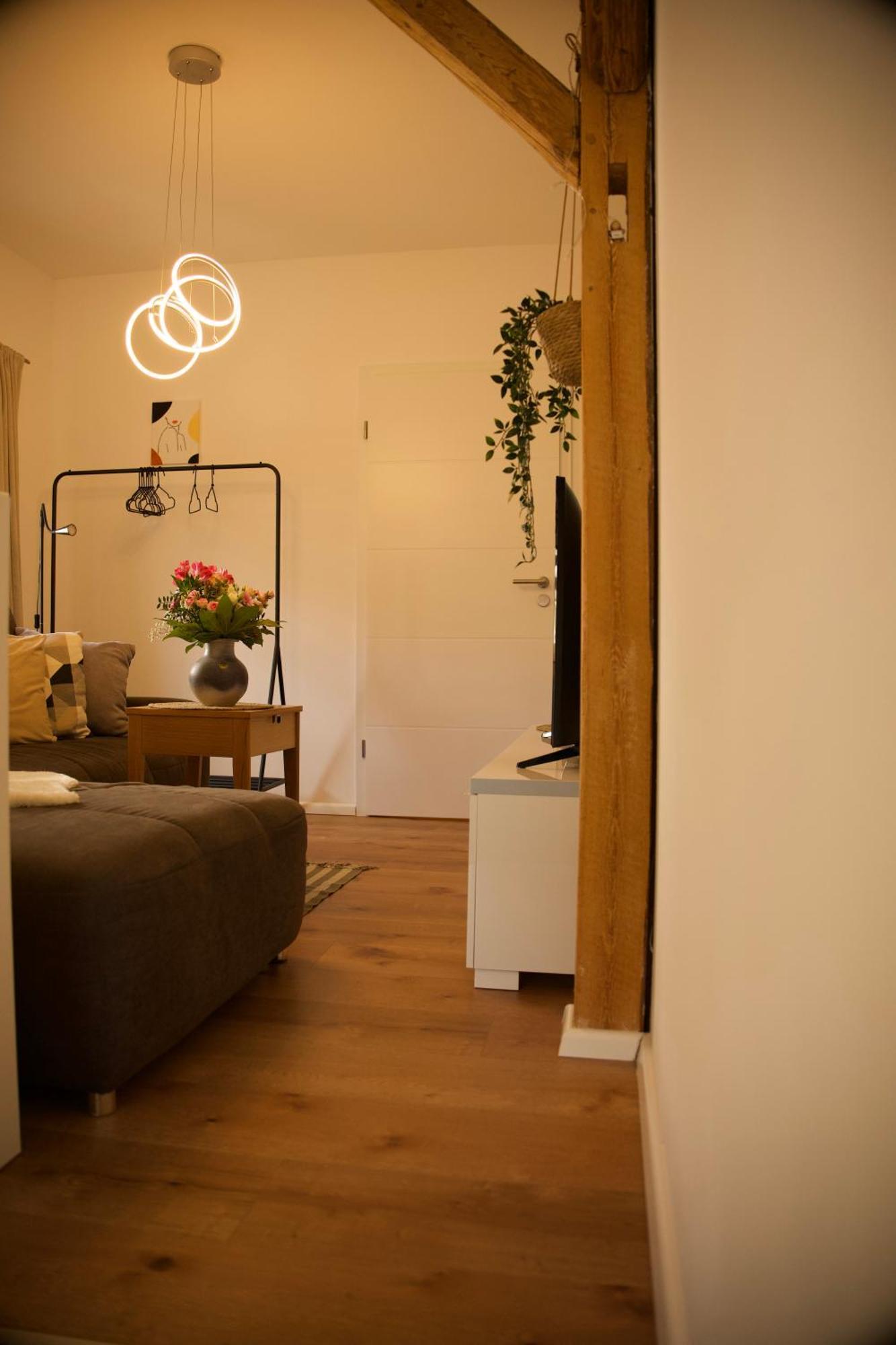 Charmantes Luxus Maisonette- Apartement バート・ヘルスフェルト エクステリア 写真