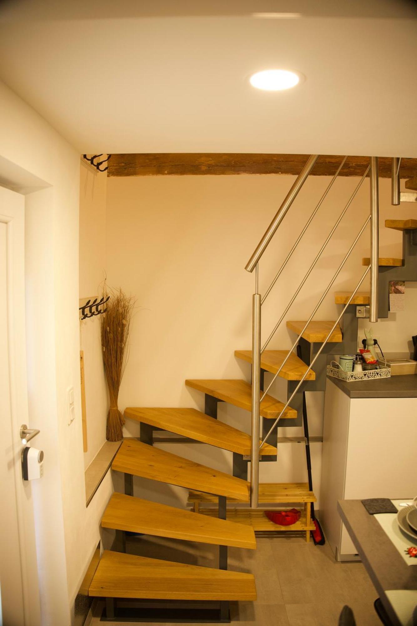 Charmantes Luxus Maisonette- Apartement バート・ヘルスフェルト エクステリア 写真
