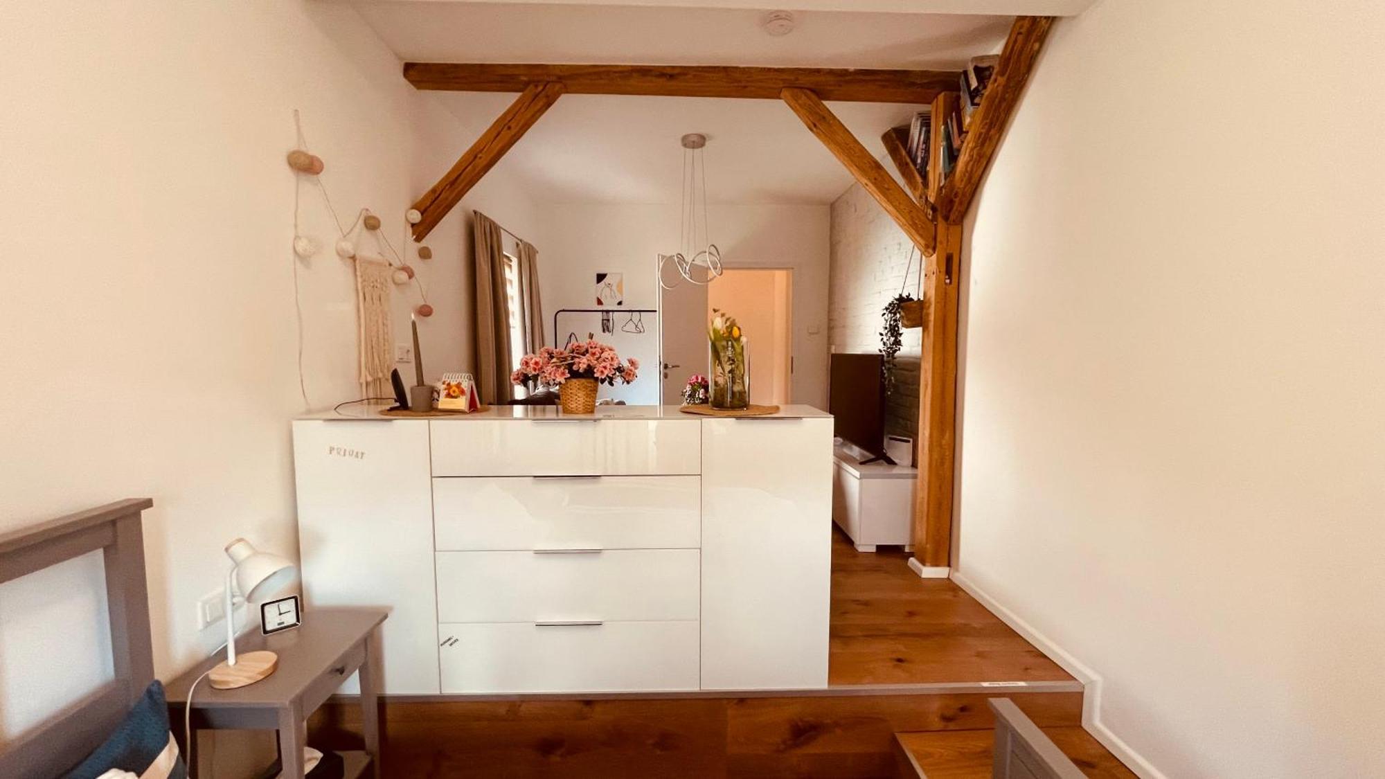 Charmantes Luxus Maisonette- Apartement バート・ヘルスフェルト エクステリア 写真
